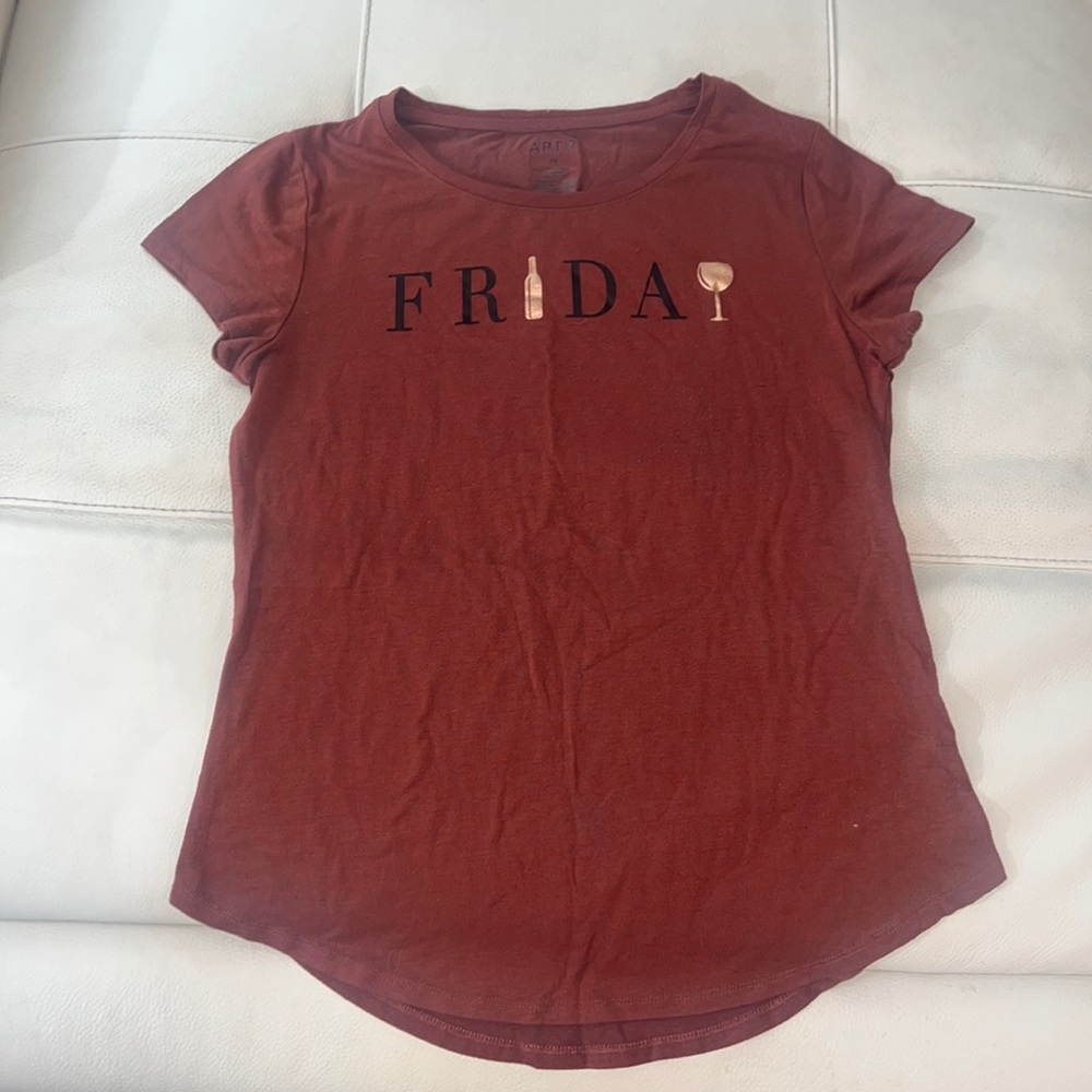 Apt. 9 FRIDAY (wine) tee
